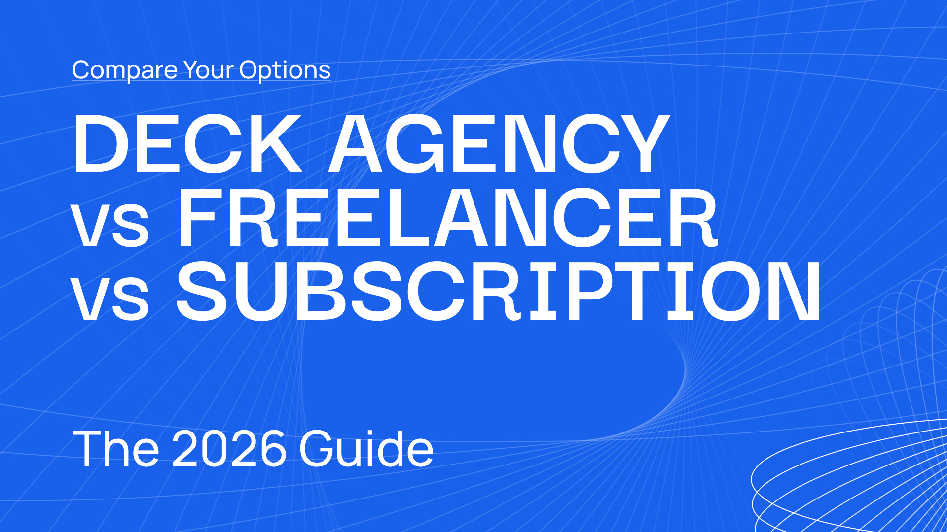 Cover - Presentation Agency vs Freelancer vs Subscription (2026)